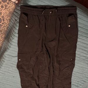 Forever Collectibles Black Cargo Pants